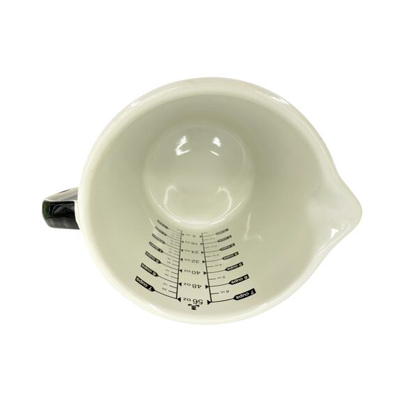 MACKENZIE-CHILDS 7 Cup Measuring Cup in Courtly Check - Picture 6 of 8